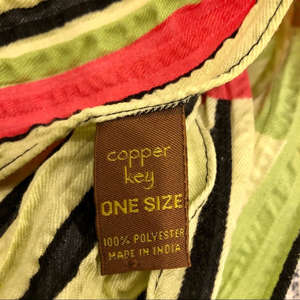 Copper Key Scarf - Picture 10 of 10